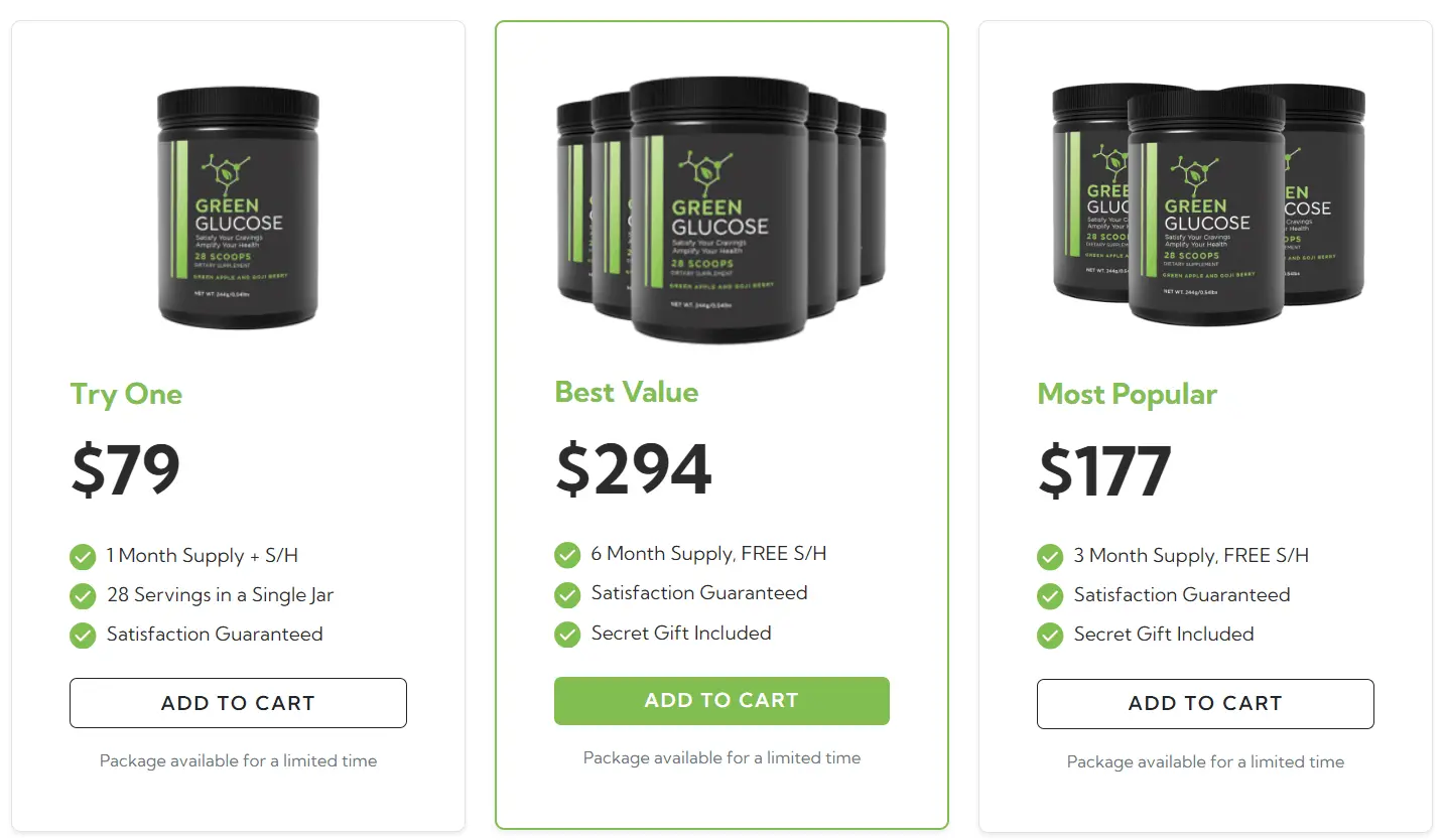 Green Glucose Discount Price